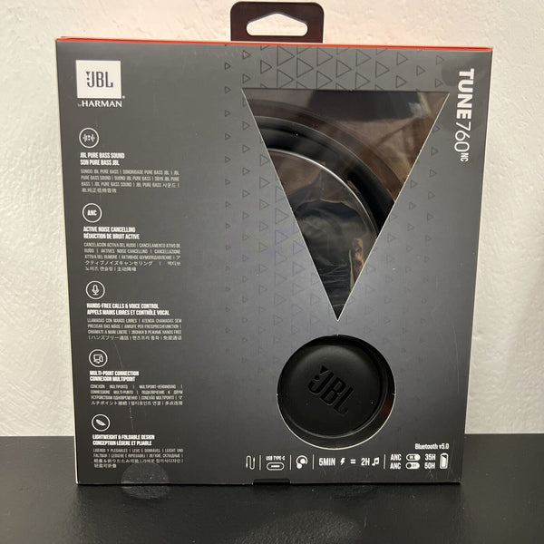 JBL Tune 760 NC Schwarz